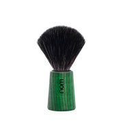 Shaving Brush, THEO, Black Fibre, Green Ash