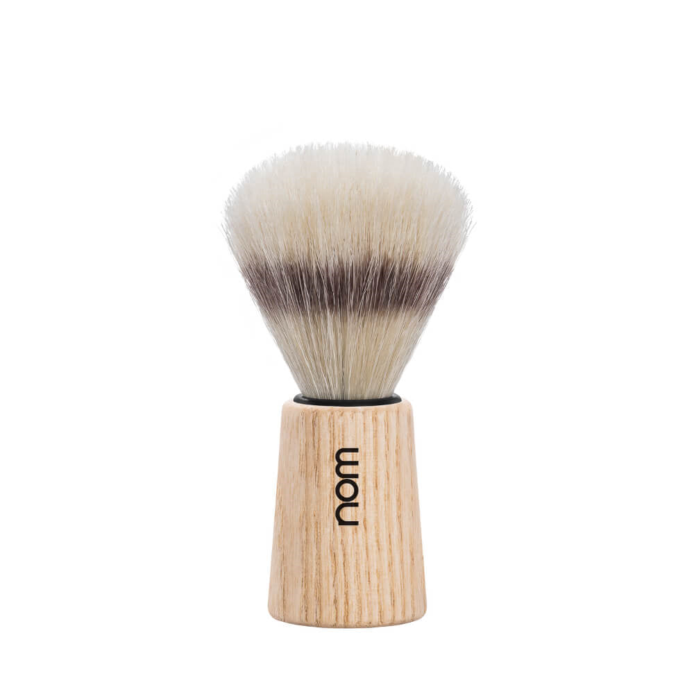 Shaving Brush, THEO, Natural Bristle, Pure Ash