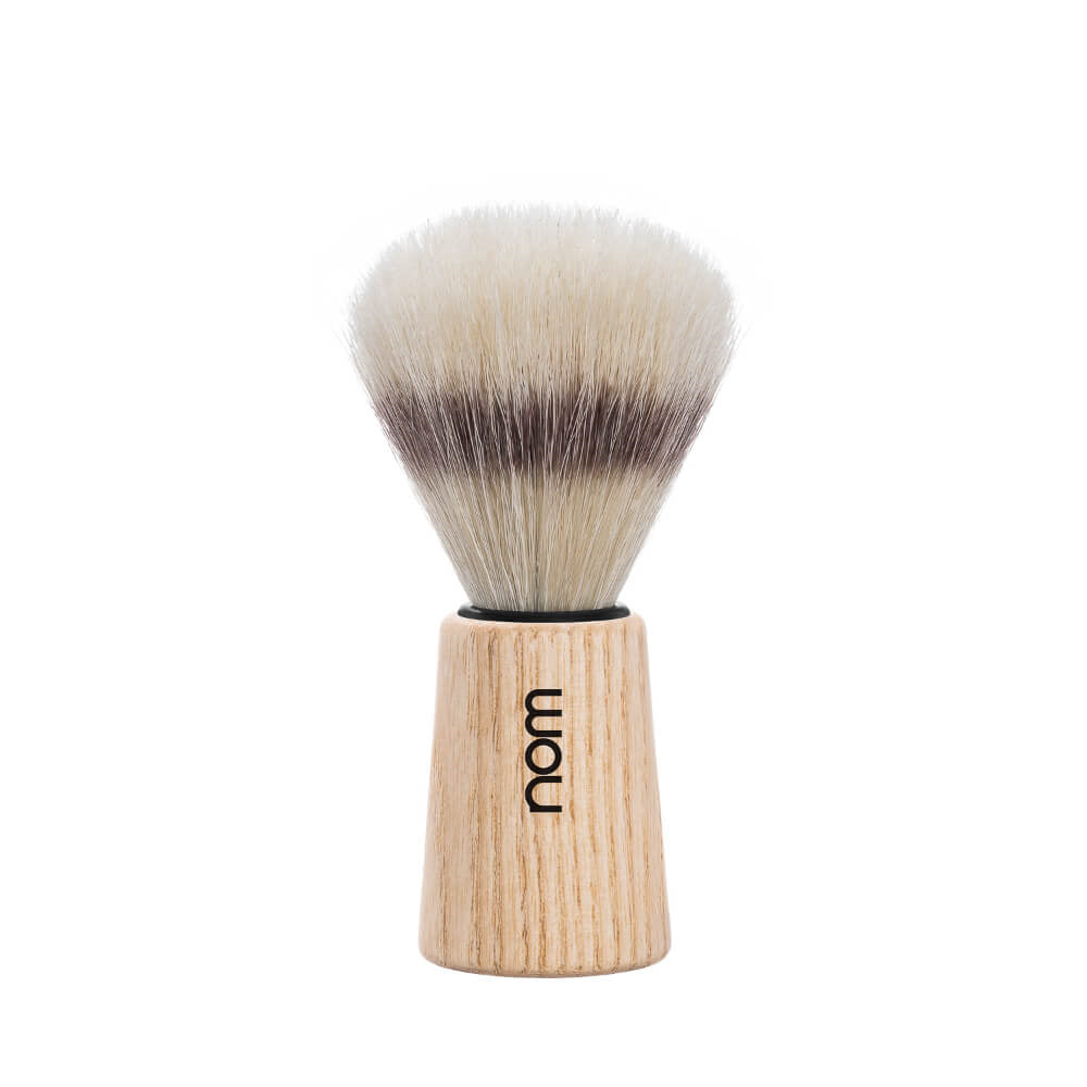 Shaving Brush, THEO, Natural Bristle, Pure Ash
