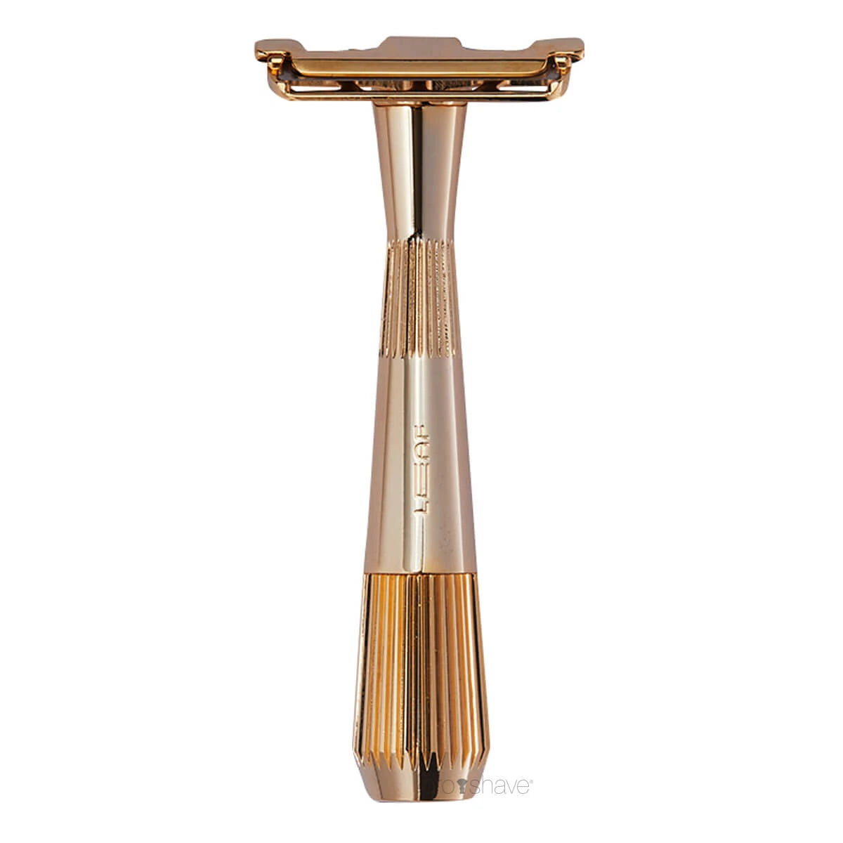 The Thorn Razor in gold from The Leaf – Proshave