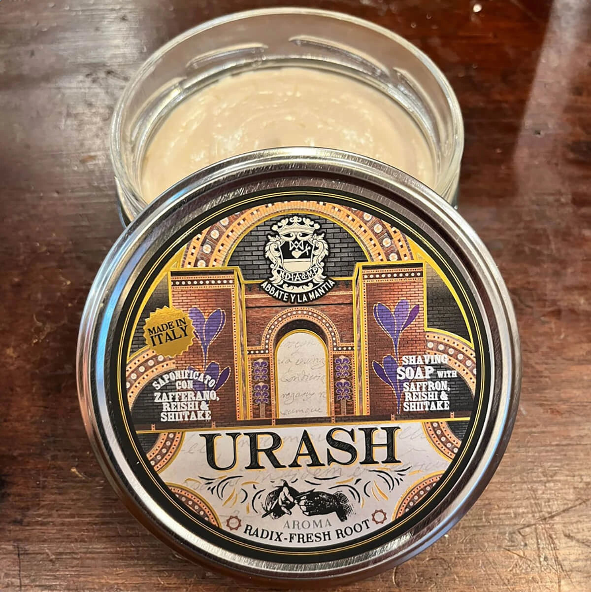 Shaving soap, Urash, 200 ml.