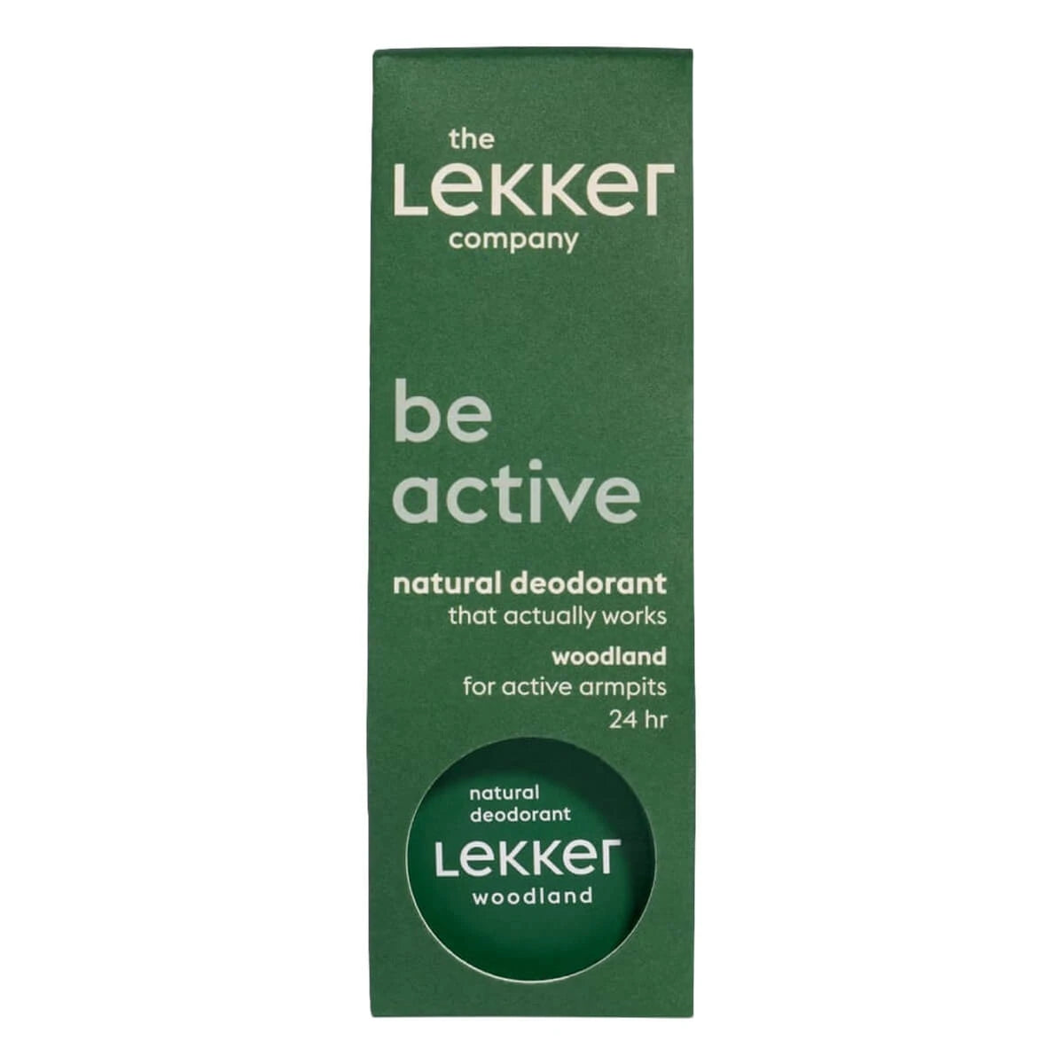 Deodorant Cream, Be Active - Woodland, 30 g.